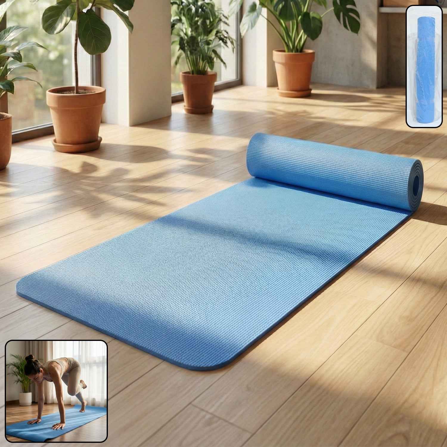 Non-Slip Yoga Mat – Premium Grip & Comfort for Home Workouts