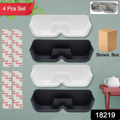 Wall Mounted Sunglasses Holder – 4 Pc Adhesive Set | GlimmerHome