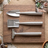 Stainless Steel 3 in 1 Garden Hand Tool Set Spade Rake and Fork (3 Pc Set)