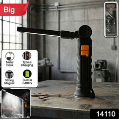 Rechargeable LED Work Light – 360° Adjustable Head & Magnetic Base