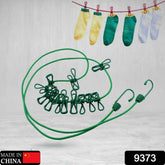 Portable Clothes Drying Rope – Elastic with 12 Clips | FERVENT