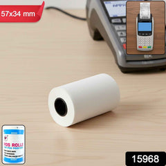 Thermal Label Roll – Self-Adhesive Direct Thermal Labels 57x34mm
