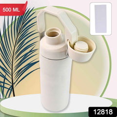 Insulated Stainless Steel Water Bottle – Leakproof & BPA-Free 500 ML