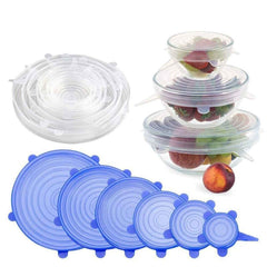 Silicone Stretch Lids – Reusable Food Container Covers | Tidy Table