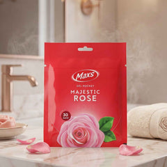 Maxs Majestic Rose Gel Air Freshener Ð Long Lasting Fragrance