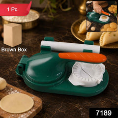 Mini Puri & Dumpling Press Ð Compact 22cm Dough Shaping Tool