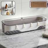 Bathroom Wall Shelf Ð Space-Saving with Hooks & Modern Design