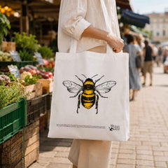 Multipurpose Bee Print Carry Hand Bag Ð Eco-Friendly & Spacious