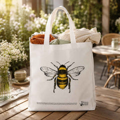 Multipurpose Bee Print Carry Hand Bag Ð Eco-Friendly & Spacious