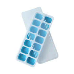 14-Grid Plastic Ice Cube Tray Ð Easy-Release & Multipurpose Use
