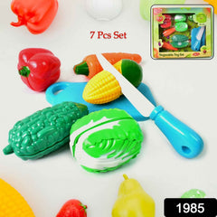 Slice & Play Toy Set – Realistic Fruits & Veggies | Aditi