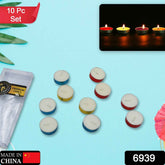 Decorative Candles – Colorful 10 Pc Set for Home Decor | JubileeJoy