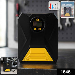 Car Tyre Air Compressor – Mini Digital Portable Pump with LCD