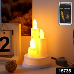 LED Taper Candles – Realistic Flickering Flame | Indo Glow