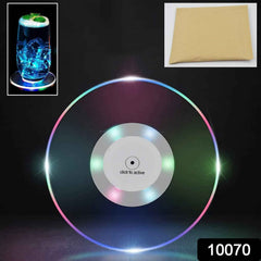 LED Coaster – Ultra-Thin, Waterproof & Non-Slip | Indo Glow