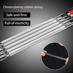 Chest Expander with 5 Adjustable Springs – Home Upper Body Workout