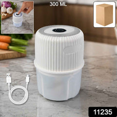 Mini Garlic Chopper Ð Cordless & Rechargeable for Easy Meal Prep