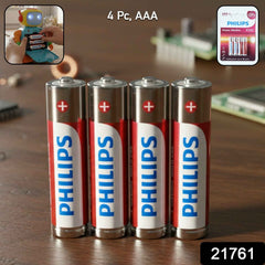 AAA Alkaline Batteries – Long-Lasting 4-Pack Power Cells