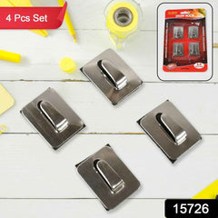 Self-Adhesive Wall Hooks – Heavy Duty Steel | GlimmerHome