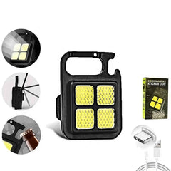 Mini LED Keychain Light – 3 Modes & Bottle Opener | Indo Glow