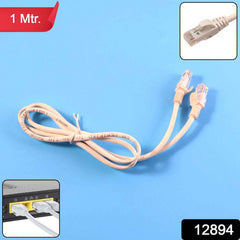 Ethernet LAN Cable 1 Meter – High-Speed Stable Wired Connection