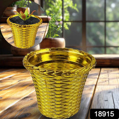 Valencia Plastic Flower Pot – Durable Indoor & Outdoor Planter