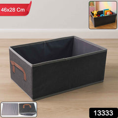 Foldable Storage Box with Handle – Large 46x28 cm Organizer