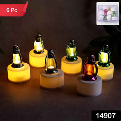 LED Lantern Candles – Safe Flameless Decorative Set of 6