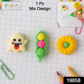 Cartoon Eraser – Soft Non-Toxic 3D Rubber for Kids