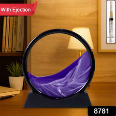 Moving Sand Art – Round Liquid Motion Decor | Styleva