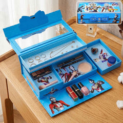 Multipurpose Folding Makeup and Jewelry Storage Box Ð Compact & Portable
