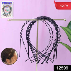 Metal Wave Hair Bands – Durable Flexible Headbands for Men & Women