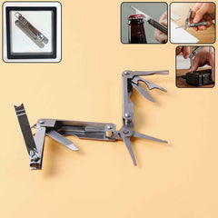 Multipurpose Pocket Tool Kit – Stainless Steel 8-in-1 Compact Design