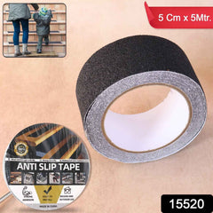 Anti-Slip Safety Grip Tape – Heavy Duty Non-Skid Tape 5 cm x 5 m
