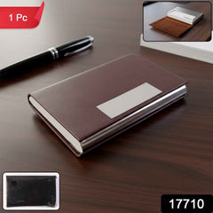 Premium Executive Business Card Holder – Magnetic Secure Closure