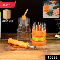Precision Screwdriver Set – 15-in-1 Compact Repair Toolkit