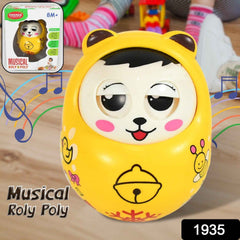 Musical Roly Poly Toy – Wobbling Doll for Babies | Aditi