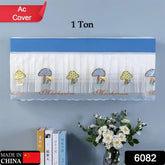 Foldable designer AC dust cover for 1 Ton indoor split unit.