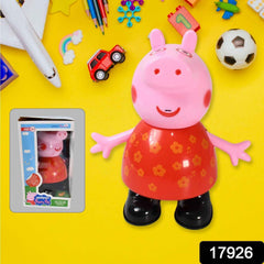 Pig Pretend Play Toy – Movable Soft Rubber Figure | Play & Move