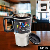 Insulated Travel Mug – Double-Walled Stainless Steel with Handle | Fervent