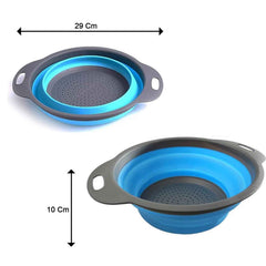 Foldable Silicone Strainer – Space-Saving Kitchen Tool | Vastate