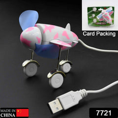 USB Plane Fan – Portable & Energy-Saving for Laptops | Compshop