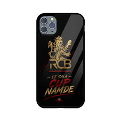 RCB Logo Mobile Phone Glass Cover