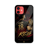 RCB Virat Kohli Mobile Glass Back cover