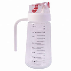 Glass Oil Dispenser Bottle Ð Auto-Flip Cap & Precise Measurement