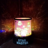 LED Projector Night Light – Rotating Star Music Lamp for Kids |