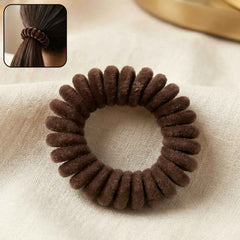 Soft Stretchable Telephone Wire Hair Band Ð No Crease & Secure Fit