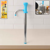 Oil Pump Dispenser – Manual Stainless Steel Kitchen Tool