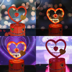 Romantic Heart-Shaped LED Light – Soft Glow Decorative Showpiece