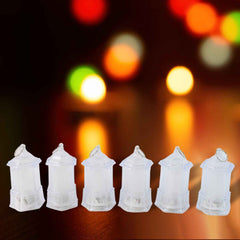 LED Decorative Lantern Lights – Set of 24 Flameless Hexagonal Lamps